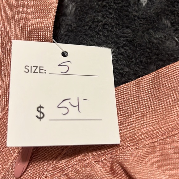 Pink Fitted Dress - Picture 4 of 5